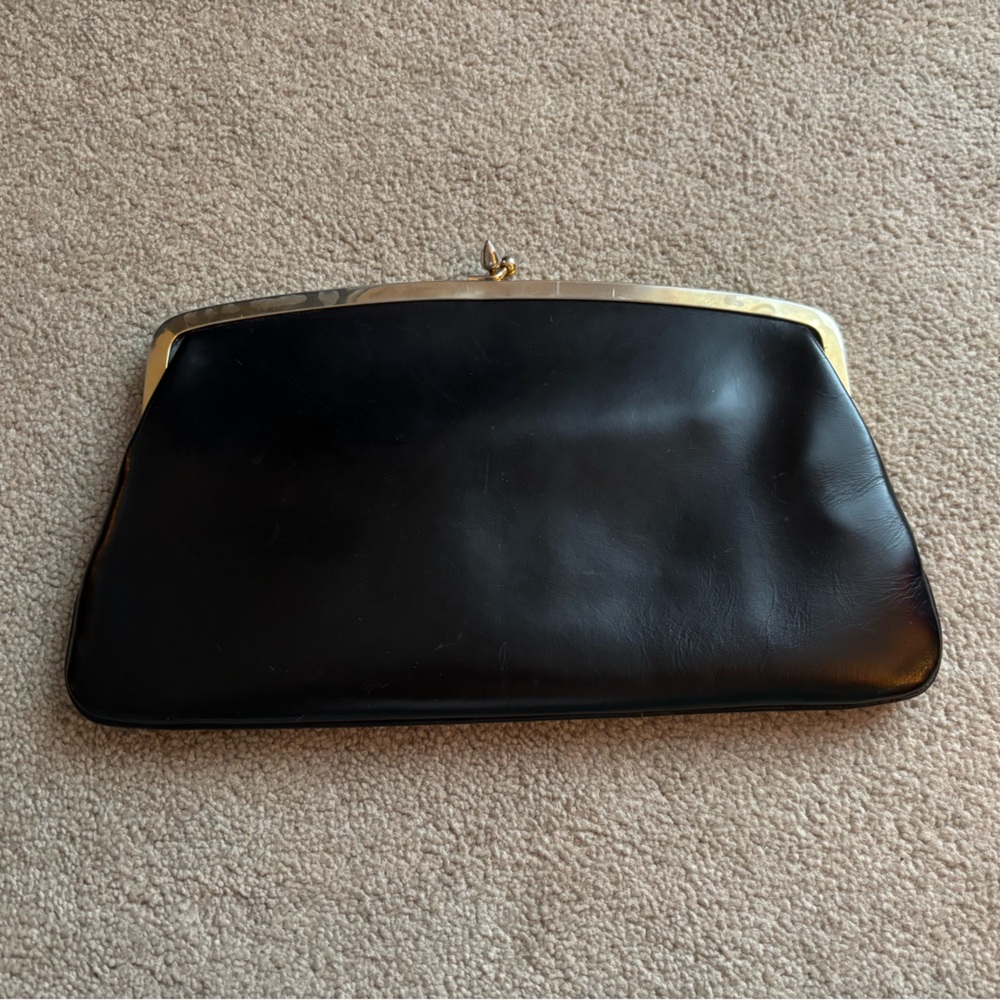 Vintage Leather Clutch